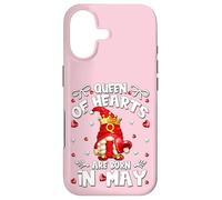 Birthday Gnomes for Women Queen of Hearts are Born in May Coque pour iPhone 17
