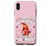 Birthday Gnomes for Women Queen of Hearts are Born in May Coque pour iPhone XS Max