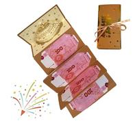 Birthday Money Holder, 3D Cake Surprise Card Box Envelope Gift Holder, Funny Happy Birthday Cash Card for Men Women Kids Boys Girls Family Party Supplies Envelope Gift Cards Celebration Use