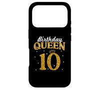 Birthday Queen 10 Year Old 10th Birthday It's My 10th Bday Coque pour iPhone 17 Pro