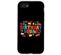 Birthday Squad Bloc de Construction en Brique Joyeux Anniversaire Coque pour iPhone SE (2020) / 7/8