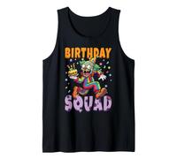 Birthday Squad Halloween Joyeux Anniversaire Clown Zombie Débardeur