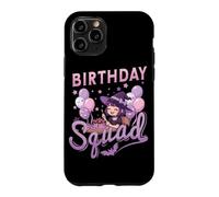 Birthday Squad Kawaii Witch Girl Halloween Joyeux Anniversaire Coque pour iPhone 11 Pro