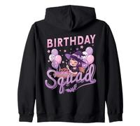 Birthday Squad Kawaii Witch Girl Halloween Joyeux Anniversaire Sweat à Capuche