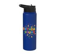Birthday Squad Master Builder Brick Builder Block Building Stainless Steel Insulated Water Bottle
