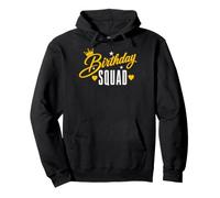 Birthday Squad Party Matching Family Group Funny Birth Team Sweat à Capuche