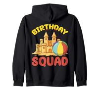 Birthday Squad Summer Cruise Sand Castle Beach Trip Sweat à Capuche