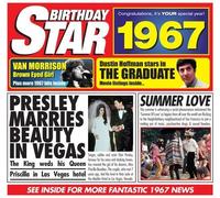 Birthday Star CDs - 46th Birthday Gifts - 1966 Chart Hits CD and 1966 Birthday Card