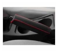 BIRTTE Poignées de Frein à Main pour Auto, pour Audi A1 A3 A4 A5 Housse De PoignéEs De Frein à Main Cuir Anti DéRapant Auto Accessoires,A