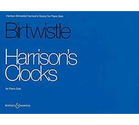 Birtwistle, H: Harrison S Clocks Pf