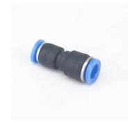 BIRXPMOS 10pc Fit Tube O/D 6mm Turn to 8mm Pneumatic Push in Reducing Reducer Connector 0.8 Mpa