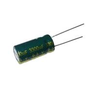 BIRXPMOS 10PCS/LOT 6.3v 3300uF Aluminum electrolytic Capacitor 10 * 20 Electrolytic Capacitor 6.3v 3300uf