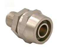 BIRXPMOS 5pc 1/8" BSP Male to Quick Fit for 12x8mm Hose Brass Pneumatic Pipe Hose Coupler Fitting Connector Adapter 0.8 Mpa