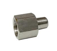 BIRXPMOS M16x1.5 Female to M12x1.25 Male 304 Stainless Steel High Pressure Pipe Fitting Connector