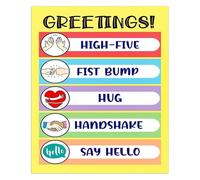 BIRXPMOS Preschool Kindergarten Welcome Poster Classroom Rules Educational Sign for Back to School Teacher Supplies Elementary Wall Decor(Framed,12x18inch(30x45cm))