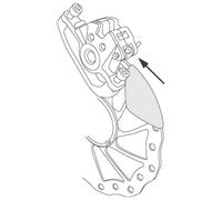Birzman Outil vélo Clam Mixte – Jauge d'écartement frein à disque VTT/VAE 3 pièces Argent