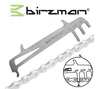 Birzman Outil Chain Wear Indicator – Vélo/VTT/VAE Adulte Unisexe – Argent Taille unique