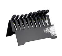 BIRZMAN Jeu de clés en T Torx/hexagonales intérieures, 9 pièces
