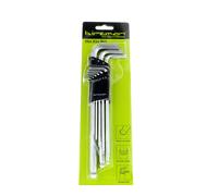 Birzman Long Arm Jeu de clé Allen One Size Argent
