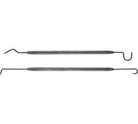 Birzman Set de 2 Crochets pour Joints Toriques noir universal