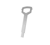 Birzman Truing Stand Calibration Gauge Outil d'étalonnage pour Pied Montage Roue Adulte Unisexe, Silver, Taille Unique