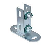 BIS RapidRail® Plaque murale galvanisée pour rail WM0, 1, 15, 2, 30