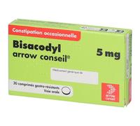 Bisacodyl arrow conseil® 5 mg Comprimé(S) 30 pc(s)