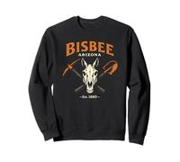 Bisbee Arizona Pelle à pioche Motif tête de Mort Sweatshirt