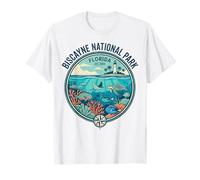 Biscayne National Park Floride Marine Life & Lighthouse Seal T-Shirt