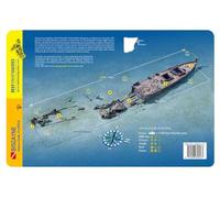 Biscayne Wreck Miami-Dade Florida Reef Smart Waterproof Dive Card