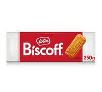 BISCOFF - Biscuits Spéculoos Original LOTUS | Savoureux et croquants | Idéal pour le café ou le thé | le paquet de 250g | LOT DE 4