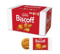 Biscoff Lotus Original fourrés crème Speculoos - carton de 120 biscuits emballés individuellement