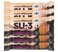 Biscottes spéciales SU-3 fruits lyophilisés - 5 x 70 g Piast