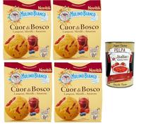 Wasa Original Lot de 3 crackers avec 100 % farine de seigle, tranches croustillantes avec farine de seigle entier, riches en fibres, 275 g + boîte italienne Gourmet Polpa di Pomodoro 400 g