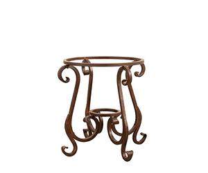 Biscottini Base pour Table en Fer forgé à la Main, 5 x 59,5 x 62,5 cm, 62,5x59,5x62,5 cm