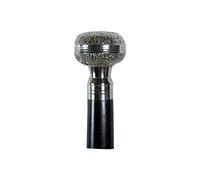 Biscottini Bâton de Marche en Bois et étain Hauteur 90 cm