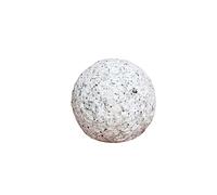 Biscottini boule décorative extérieure 15x15x15 | Décoration de jardin en pierre| Accessoires de maison | Accessoires de jardin pour décoration extérieure