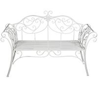 Biscottini Canape en Fer L133xPR49xH90 - Canapé Convertible - Pouf Chambre - Banc de Rangement - Pouf Salon - Meuble de Salon - Meuble Chambre - Banc Coffre