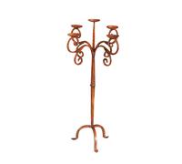 Biscottini Candélabre Sur Pied Shabby Chic Fer Forgé 49x49x94 cm