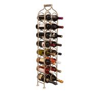 Biscottini Cantinetta Porte-bouteilles En Fer Forgé Shabby Chic