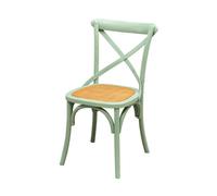 BISCOTTINI - Chaise Thonet en frêne massif et assise en rotin avec finition antique Celeste L48xPR52xH88 cm - L7506-6