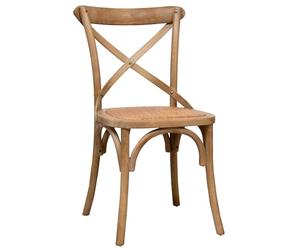 Biscottini Chaise Thonet Vintage L46xPR42xH86 - Chaise Salle a Manger - Chaises de Salle à Manger en Bois - Chaise Cuisine Shabby Chic roulante Bureau - Meubles de Cuisine