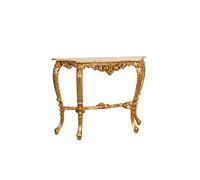 Biscottini Console Baroque 115x33x87 cm Made in Italy | Console Bureau | Console Doree