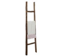 Biscottini Echelle Porte Serviette Salle de Bain L40xPR8xH150 cm - Echelle telescopique - Etagere Rangement Chambre - Echelle Bois - Etagere Salle de Bain - Échelle Porte Serviette