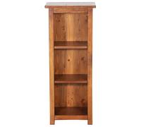 Biscottini Étagère Bibliothèque En Bois Noyer 3 Niveaux 40x25x98 cm