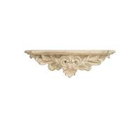 Biscottini Étagère murale de style classique 45 x 14 x 12,5 cm - Étagère ornementale - Étagère murale décorative - Étagère murale shabby chic fabriquée en Italie - Meuble élégant