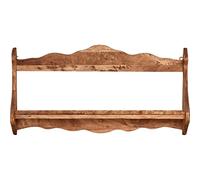 Biscottini Étagère Murale en Bois 84,5 x 11 x 43,5 cm | Étagère Murale de Cuisine Finition Naturelle | Étagère Murale Made in Italy