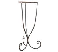 Biscottini Fer forgé 75 x 31 x 31 cm | Porte-Pot d'intérieur et d'extérieur à Trois Pied pour Plantes, métal, 75x30x30 cm