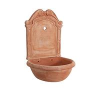 Biscottini Fontaine à Eau L45xPR36xH64 - Terracotta - Extérieure de Jardin et Décoration Intérieure