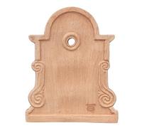 Biscottini Frontone pour fontaine de jardin extérieur L37 x PR3 x H47 - Frontone pour fontaine de jardin - mobilier de jardin en terre cuite toscane - Jardin mobilier extérieur fabriqué en Italie